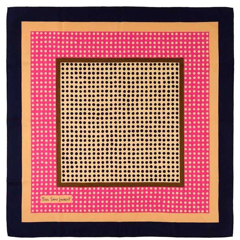 Yves Saint Laurent : Foulard  - Asta Fashion Vintage - Cambi Casa d'Aste