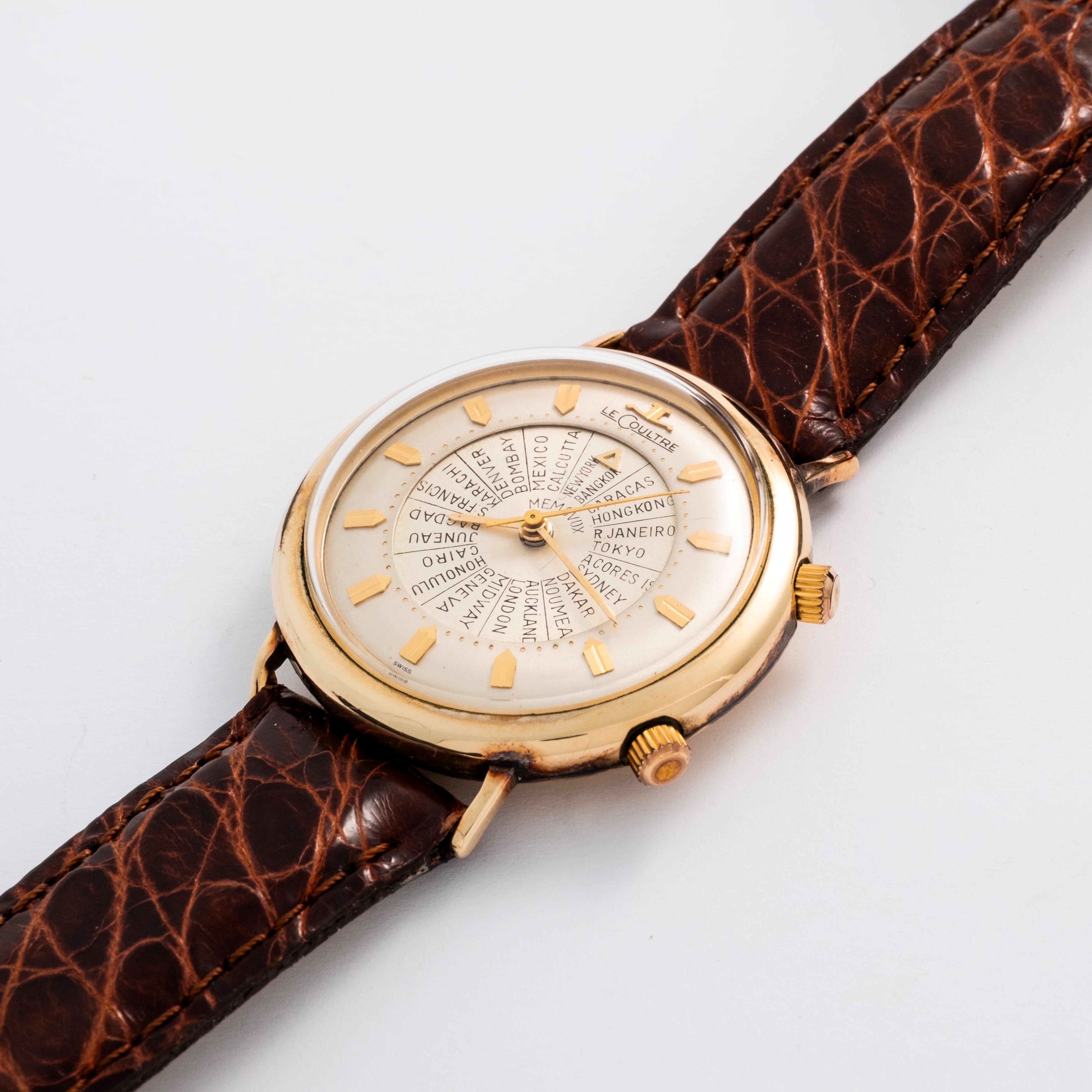 Lecoultre - Memovox “Ore del mondo” ref. 3041, circa 1960