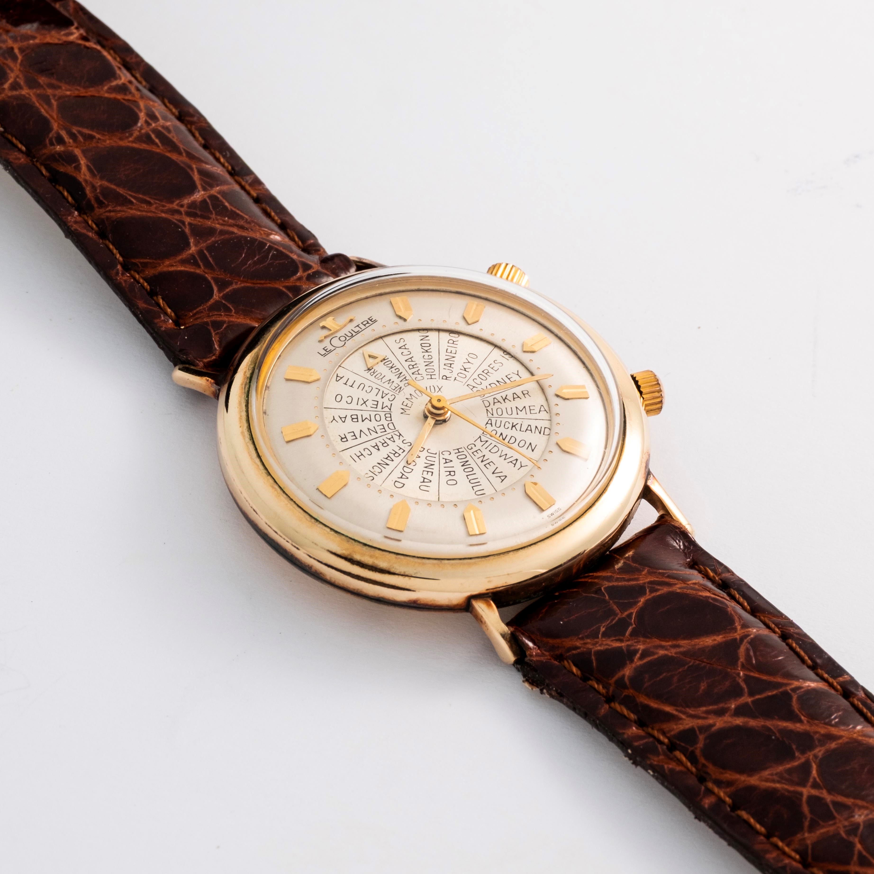 Lecoultre - Memovox “Ore del mondo” ref. 3041, circa 1960