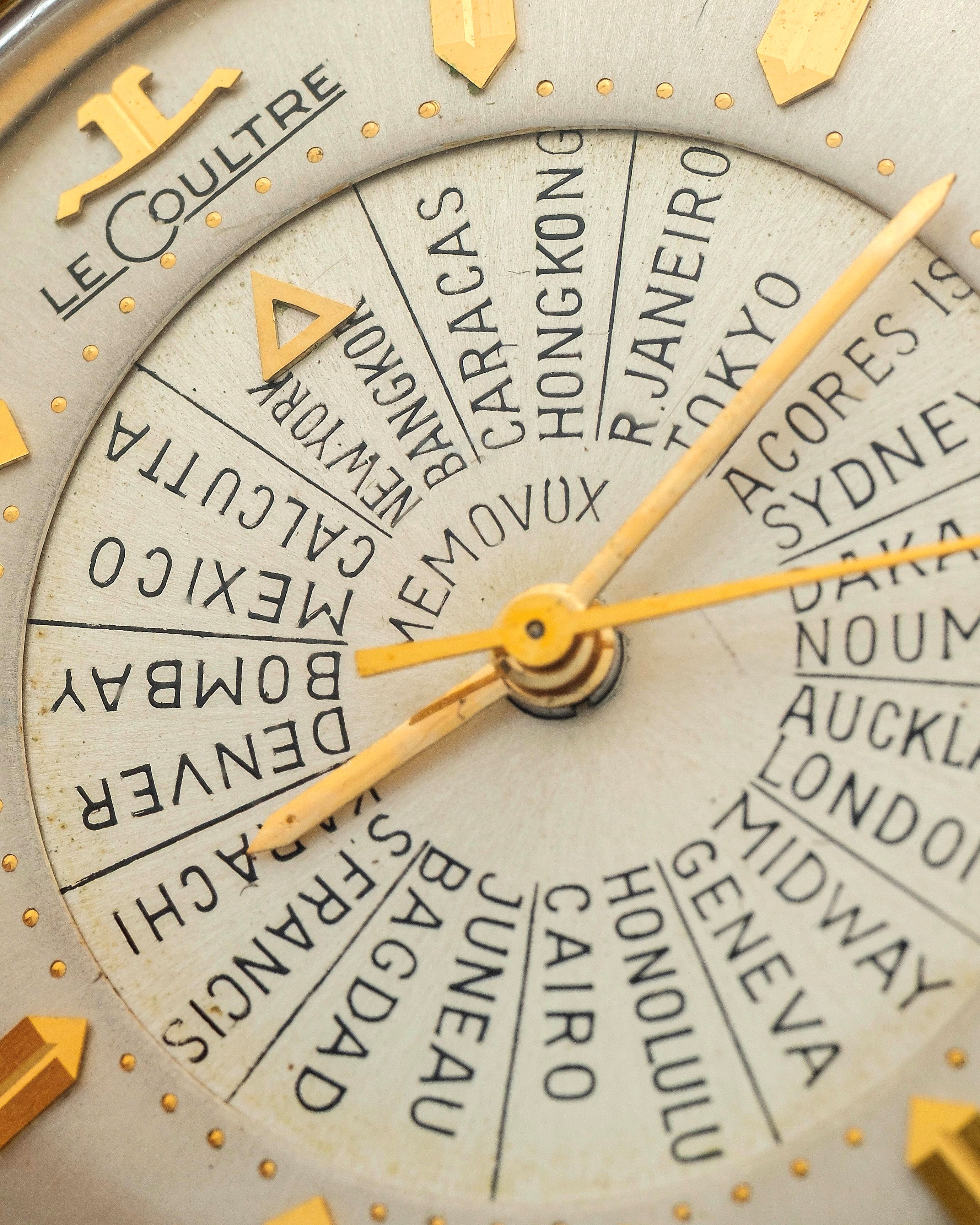 Lecoultre - Memovox “Ore del mondo” ref. 3041, circa 1960