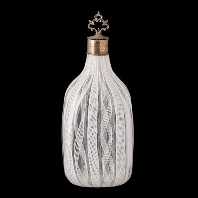 Venini, Bottiglia portaprofumo in vetro soffiato (Murano, circa 1950)