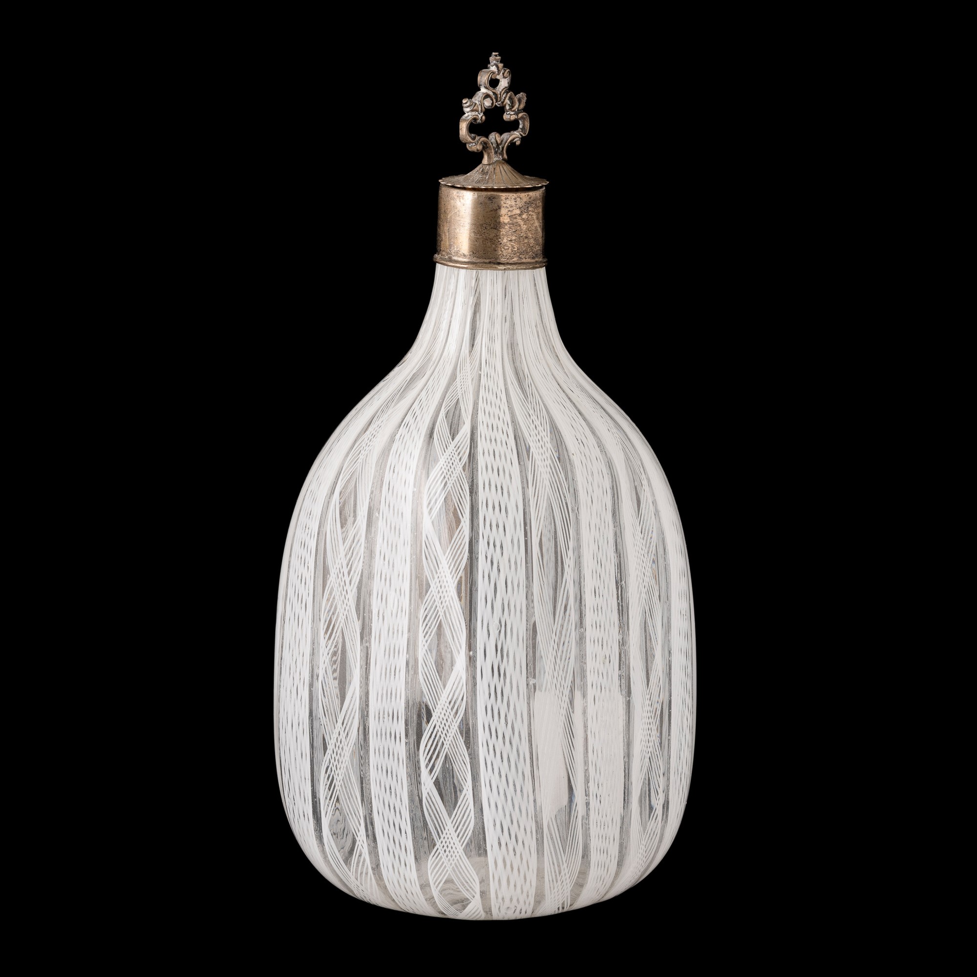 Venini, Bottiglia portaprofumo in vetro soffiato (Murano, circa 1950)