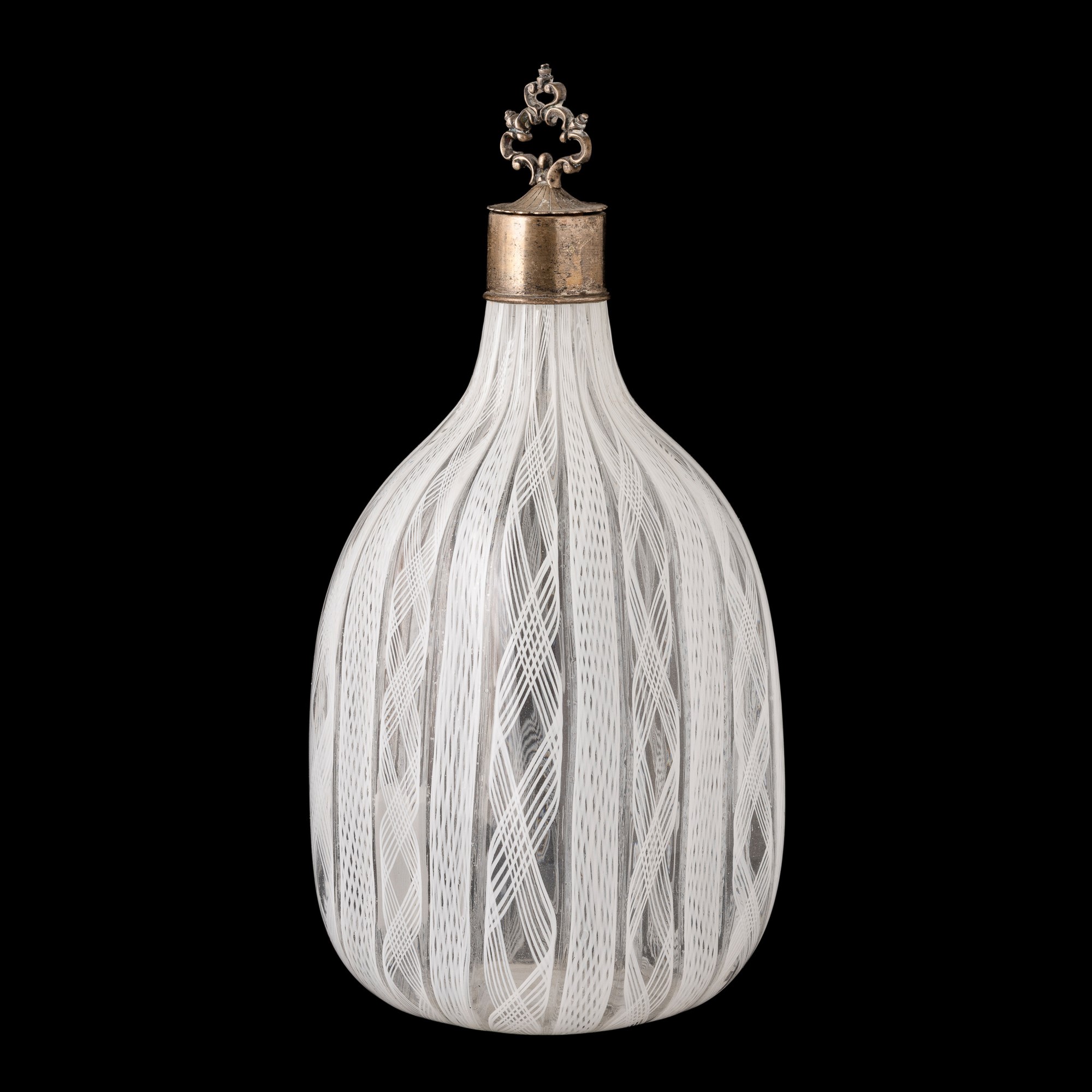 Venini, Bottiglia portaprofumo in vetro soffiato (Murano, circa 1950)