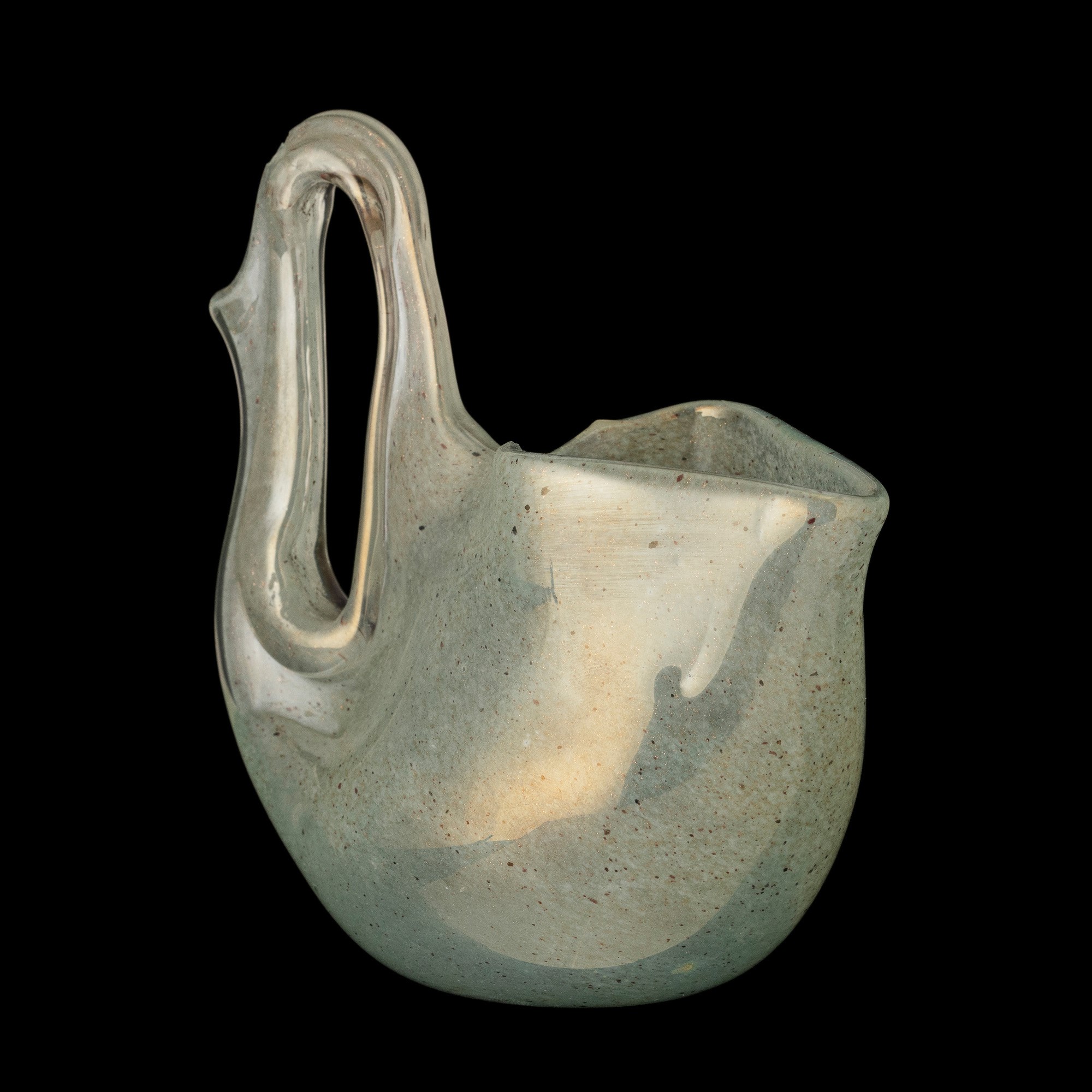 Barovier & Toso, Coppa in vetro soffiato Murano (Eugeneo), 1950 ca.