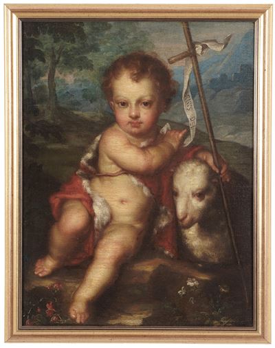 Scuola romana del XVIII secolo, San Giovannino
