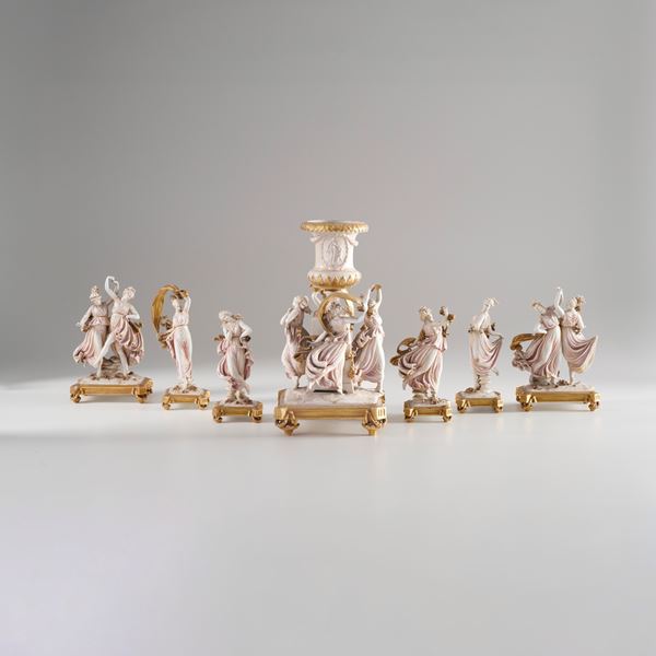 Sette sculture. Turingia, XX secolo. 