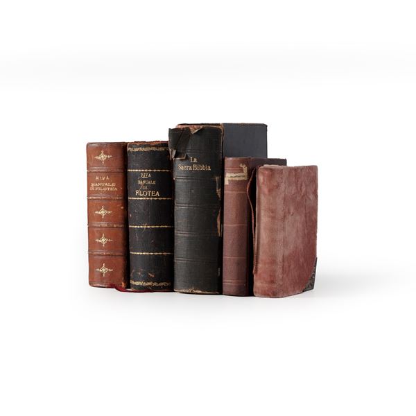 Cinque libri di argomento vario. XIX-XX secolo