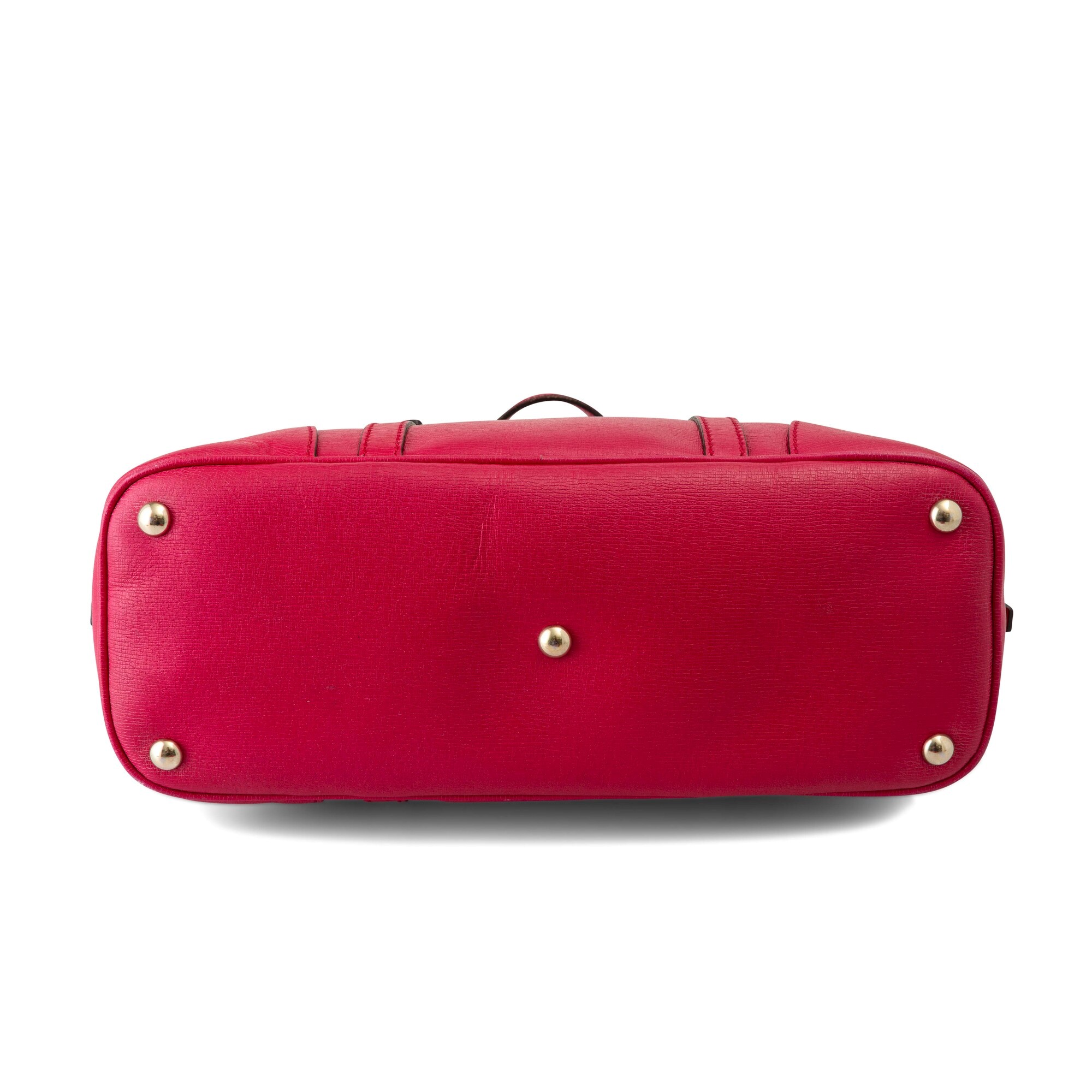 Gucci - Borsa in pelle fucsia con tracolla