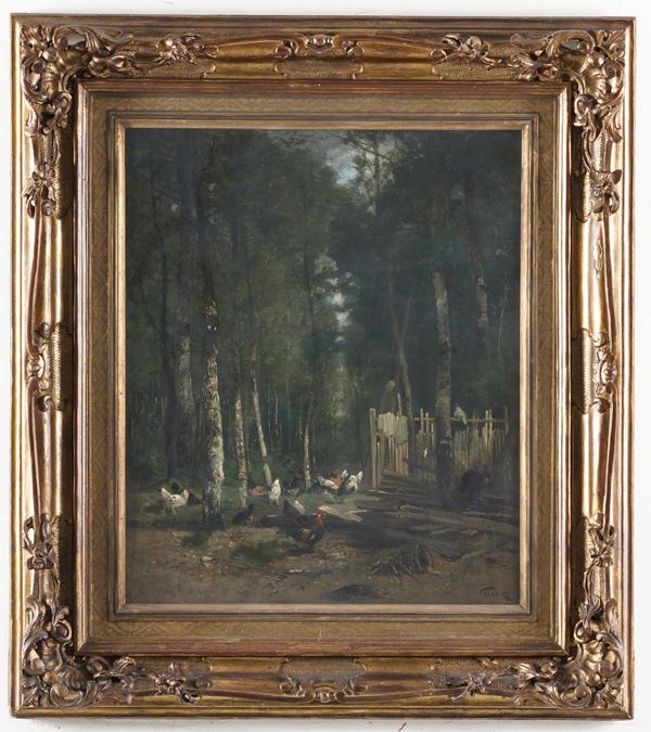 Scuola del XIX-XX secolo Bosco