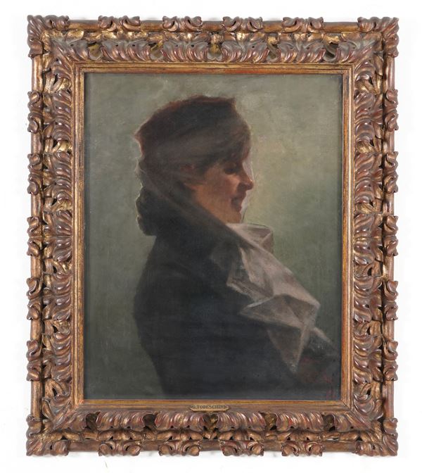 Scuola del XX secolo Ritratto femminile