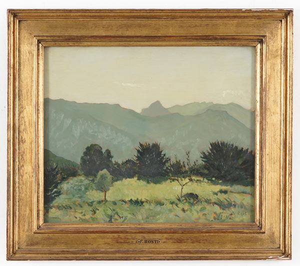 Fortunato Rosti Paesaggio