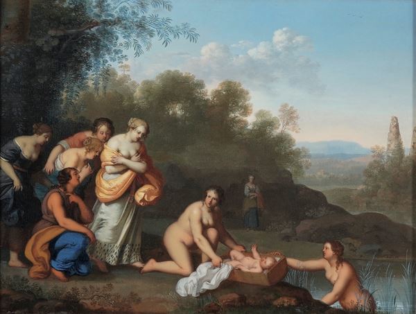 Daniel Vertangen - Mosè salvato dalle acque