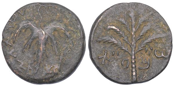 SHIPPING ONLY IN ITALY. GIUDEA. SECONDA RIVOLTA - GUERRA BAR-KOKHBA, 132-135. Bronzo medio.