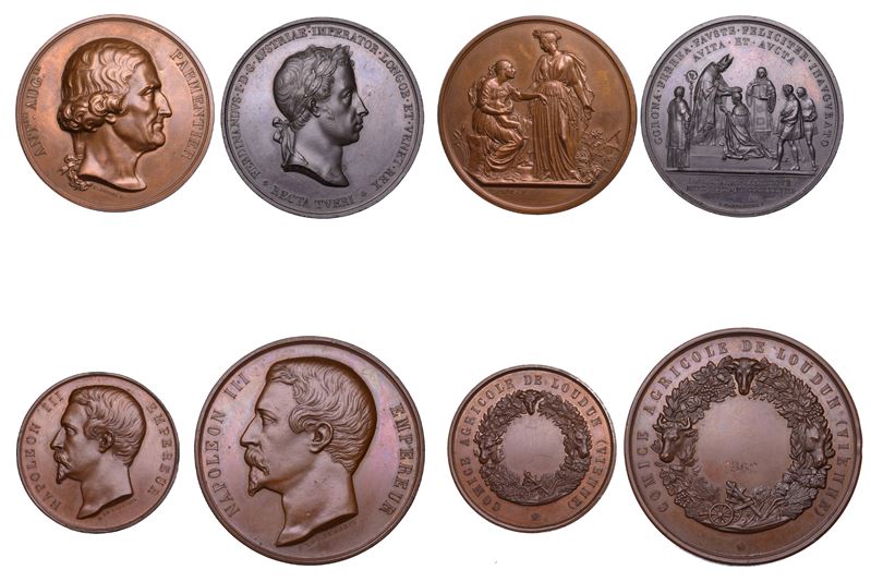 VARIE. Lotto di quattro medaglie.  - Auction Light Numismatics - Cambi Casa d'Aste