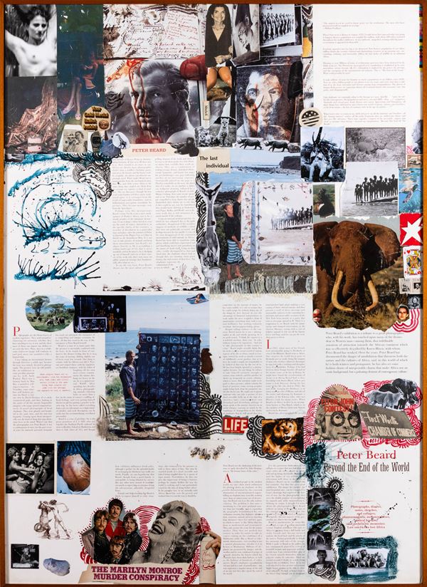 Peter Beard - Bozze di stampa del volume "Oltre la fine del mondo"