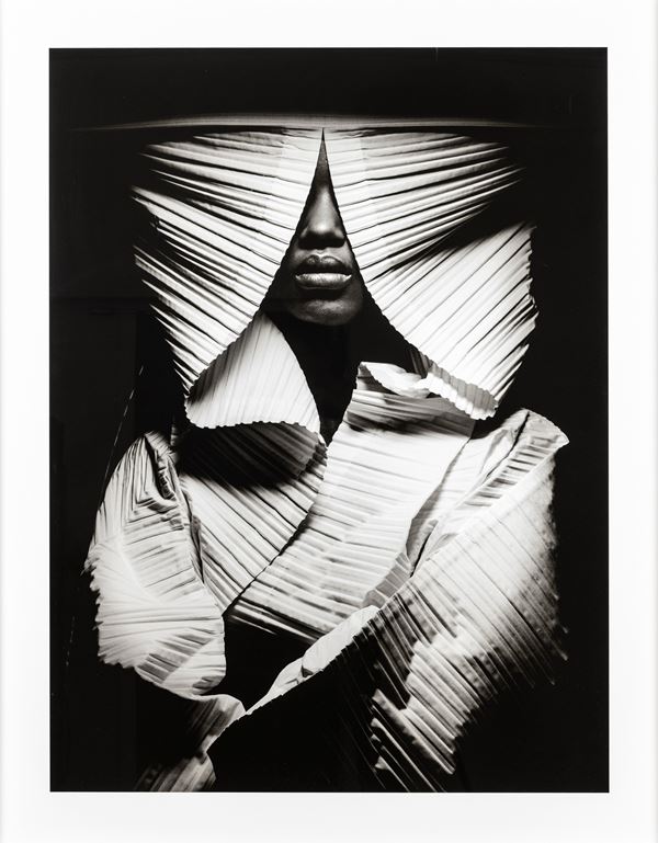 Albert Watson - Sebastian in Issey Miyake, New York City 