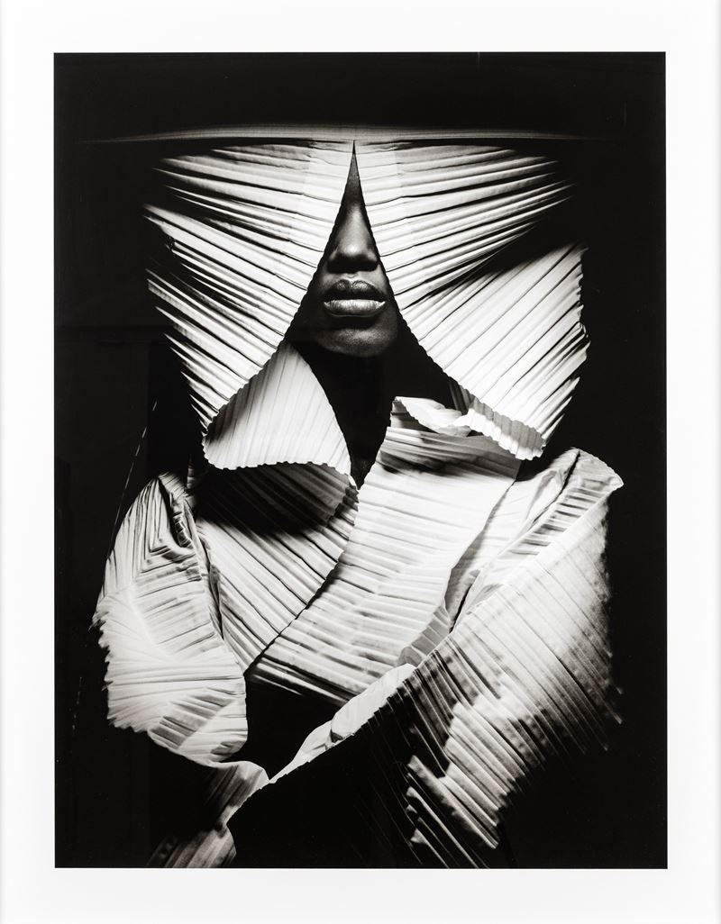 Sebastian in Issey Miyake, New York City