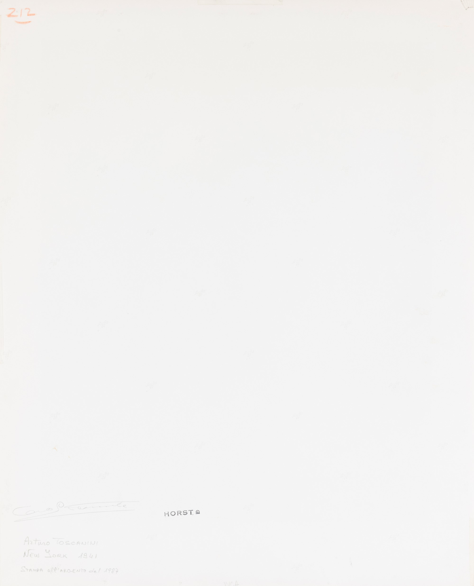 Arturo Toscanini, New York, 1941
