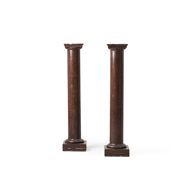 Coppia di colonne  - Asta Dimore Italiane TIME - Cambi Casa d'Aste