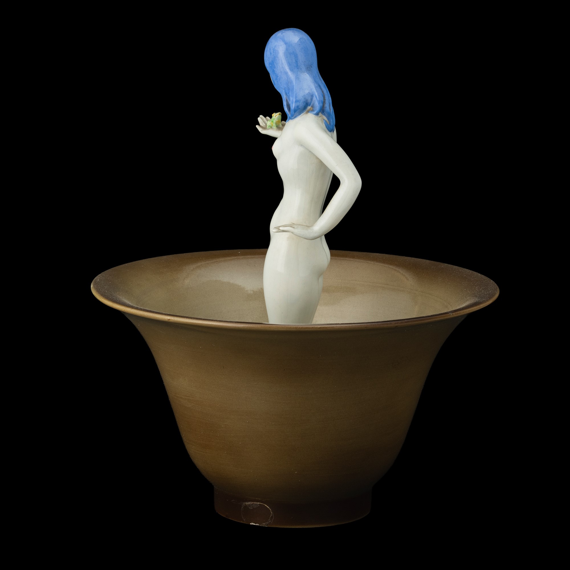 Mario Sturani (1906-1978) e Sandro Vacchetti (1889-1974) - Sturani & Vacchetti, Figura nuda con r...