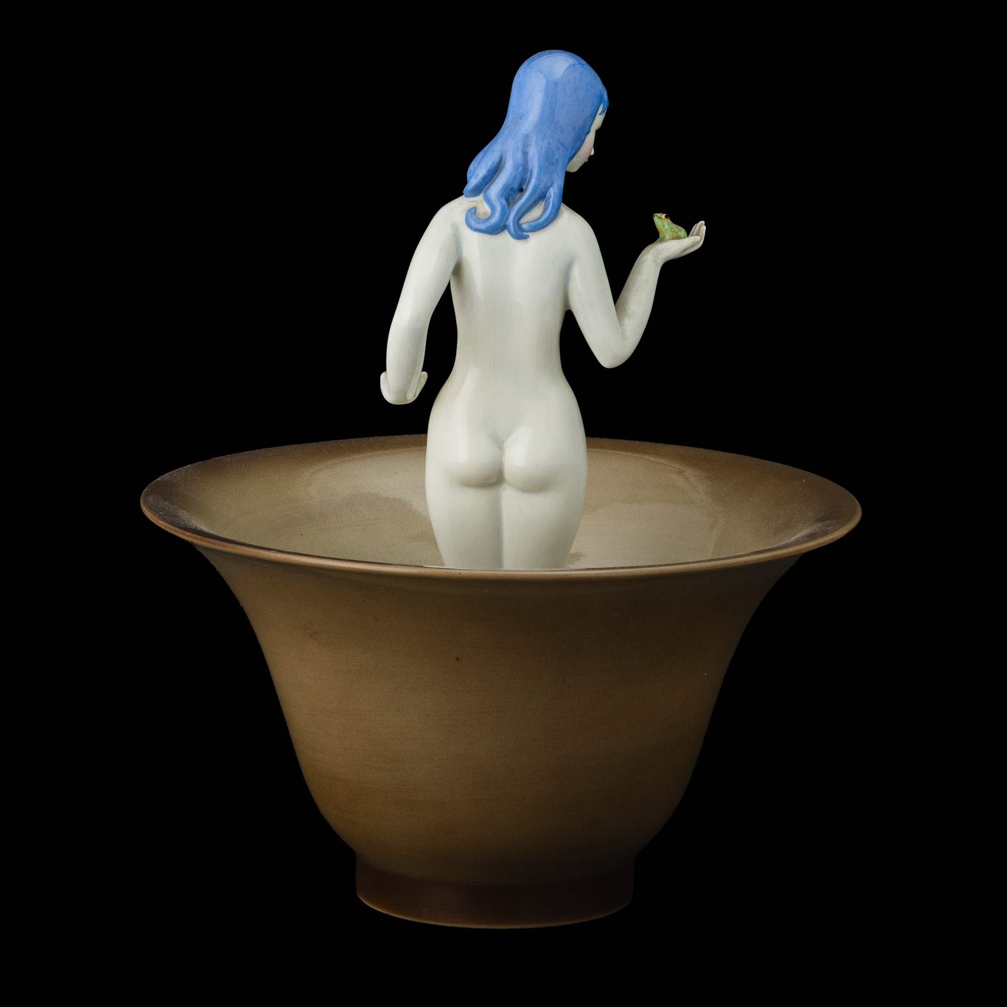Mario Sturani (1906-1978) e Sandro Vacchetti (1889-1974) - Sturani & Vacchetti, Figura nuda con r...