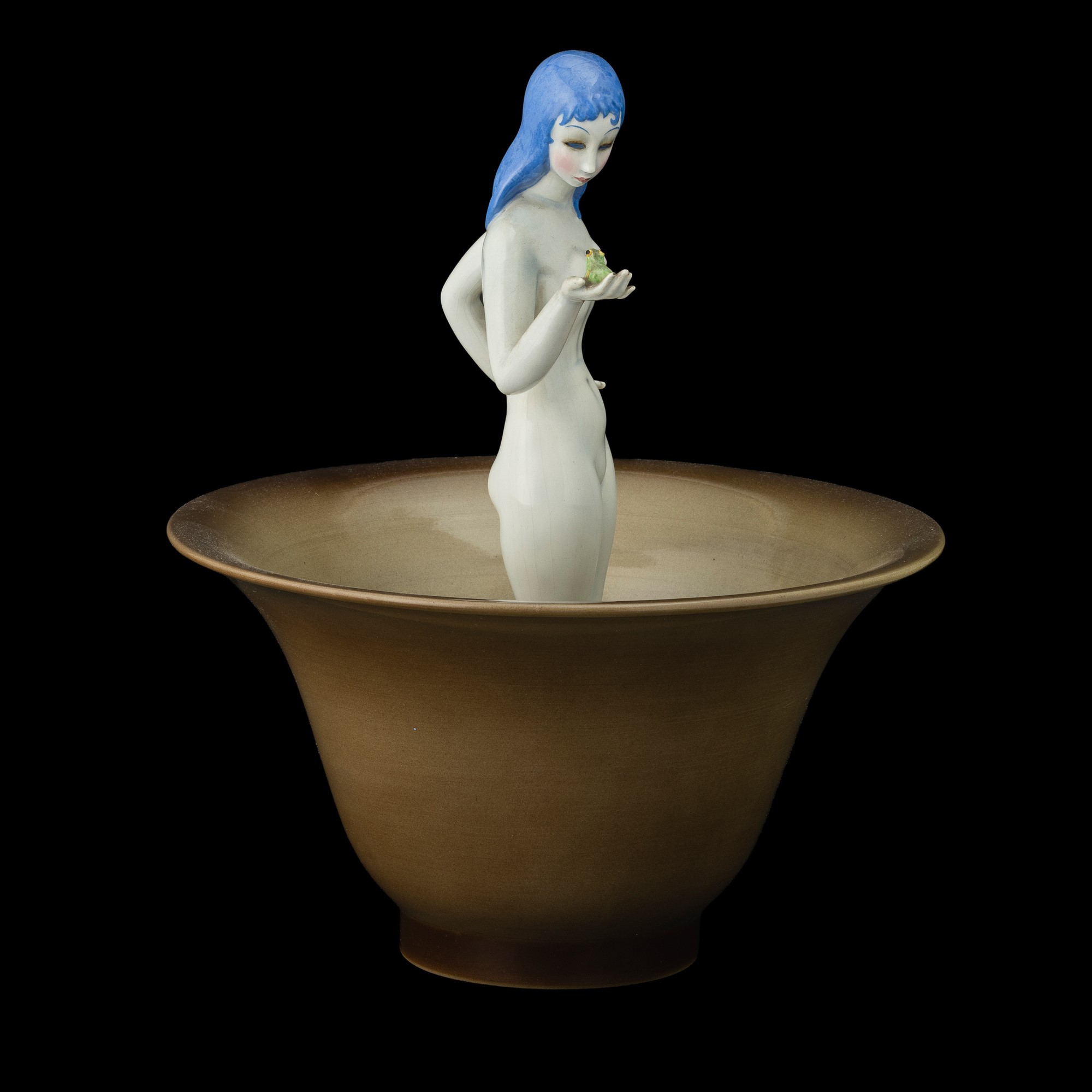 Mario Sturani (1906-1978) e Sandro Vacchetti (1889-1974) - Sturani & Vacchetti, Figura nuda con r...