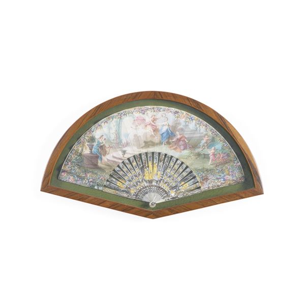 Ventaglio pieghevole. Francia. Epoca 1760 circa.