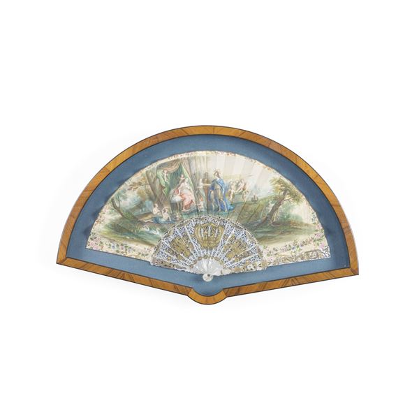 Ventaglio pieghevole. Inghilterra. Epoca 1860 circa.