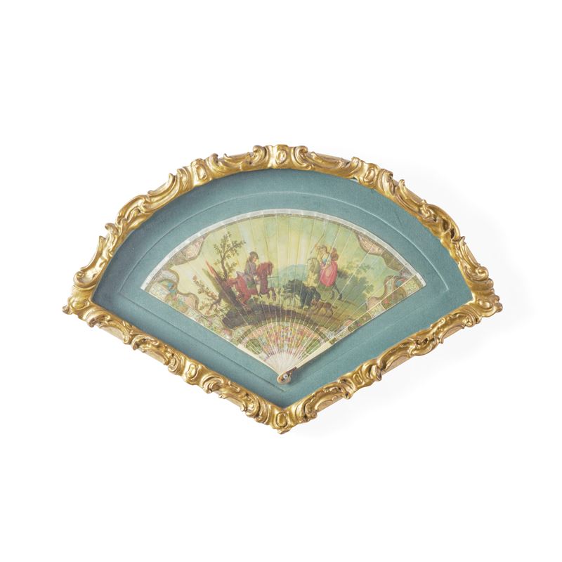 Ventaglio brisé. Olanda. Epoca 1730.  - Auction Italian Mansions - Cambi Casa d'Aste