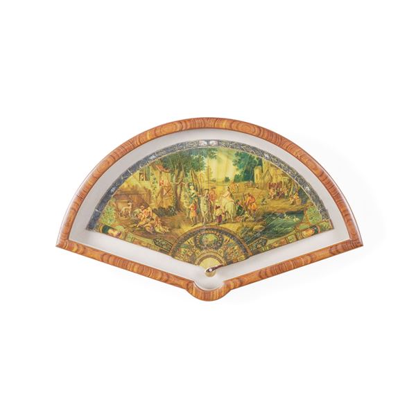 Ventaglio brisé. Europa del Nord. Epoca 1730-40 circa.