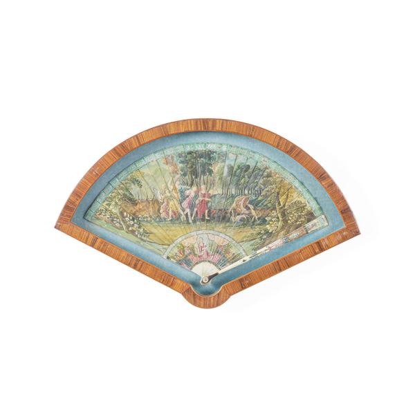 Ventaglio brisé. Germania. Epoca 1740 circa.