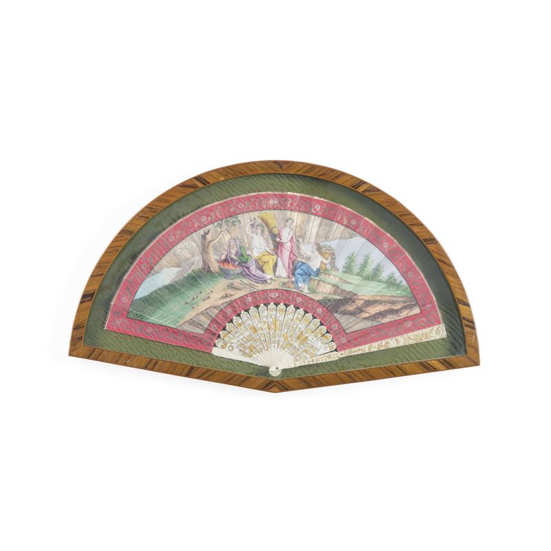 Ventaglio pieghevole. Europa.  - Auction Italian Mansions - Cambi Casa d'Aste