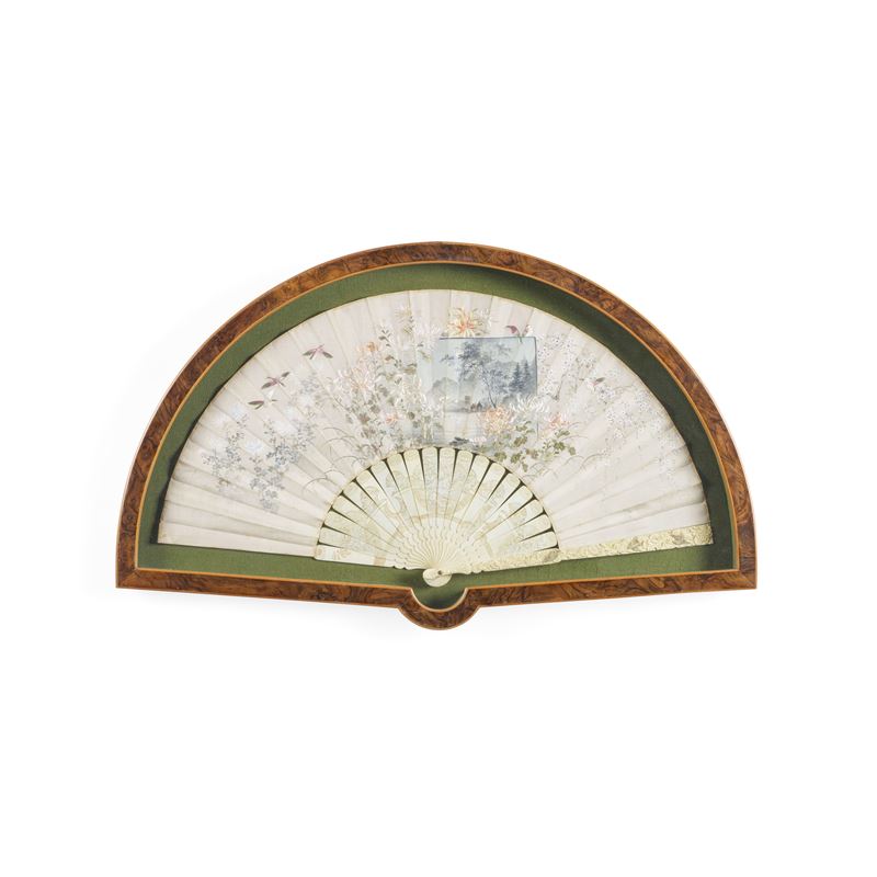 Ventaglio pieghevole. Cina. Epoca 1880 circa.  - Auction Italian Mansions - Cambi Casa d'Aste