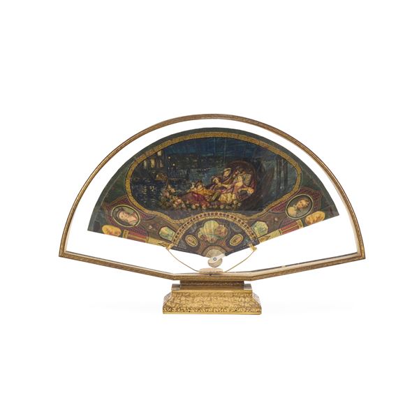 Ventaglio brisé. Epoca 1890 circa.