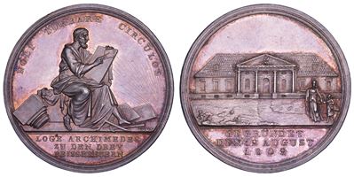 Sommer, Medaglia in argento 1802 – Loggia Archimede, Altenburg