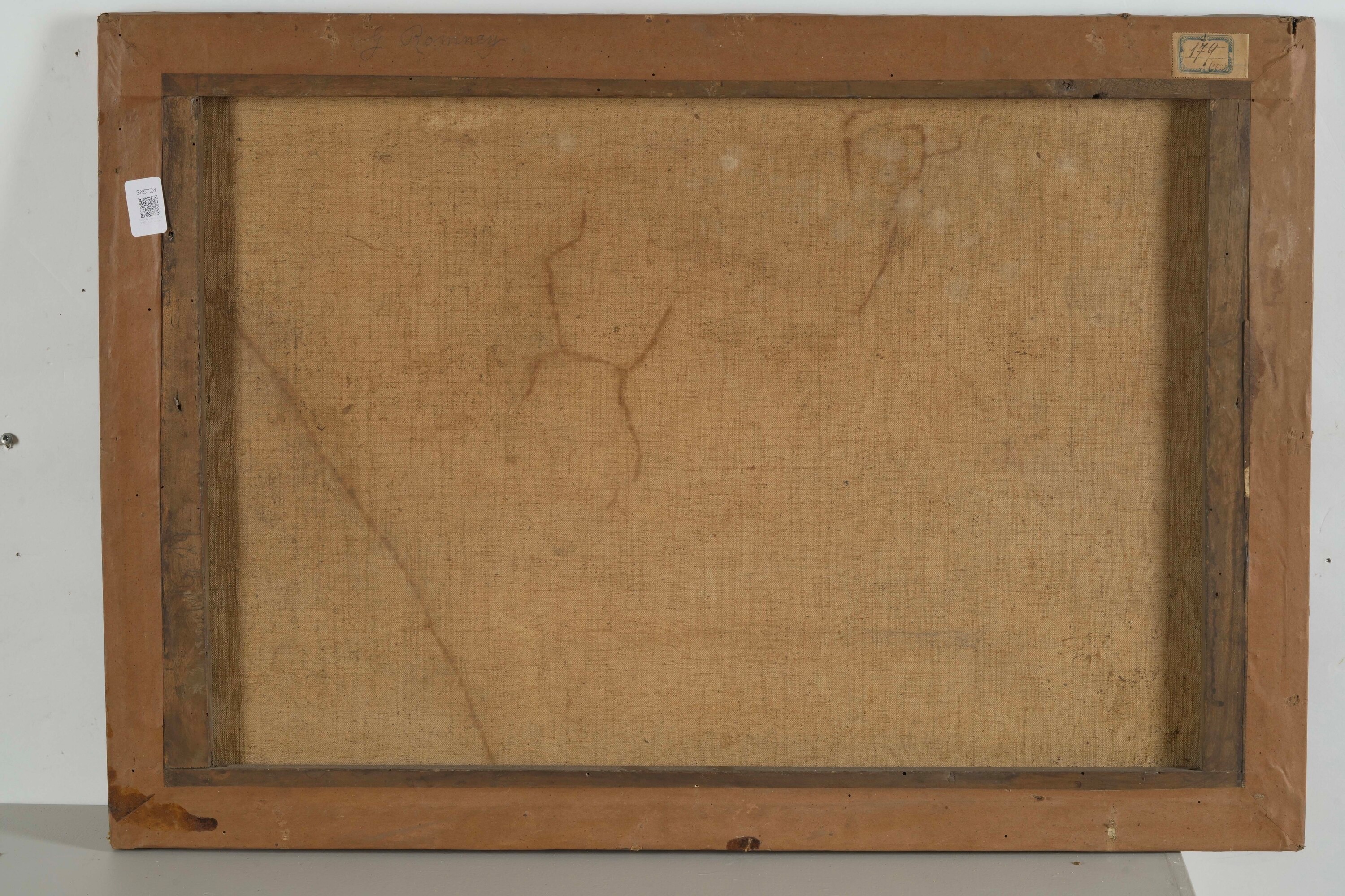 Scuola veneta del XVIII-XIX secolo, Pastori assaliti da un lupo, olio su tela