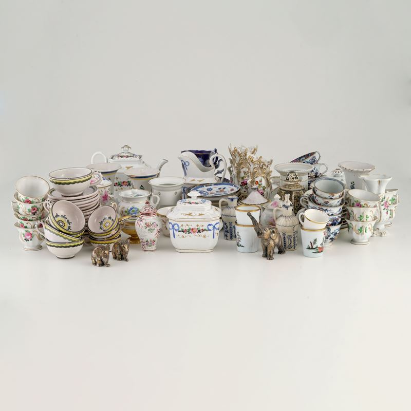 Lotto di diverse ceramiche, XX secolo.   - Asta Dimore Italiane TIME - Cambi Casa d'Aste