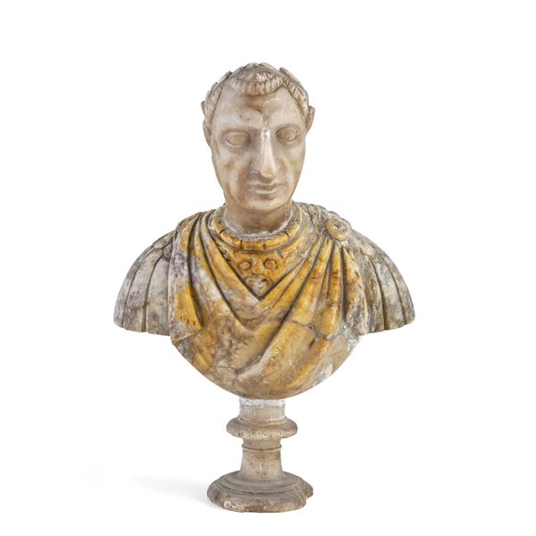 Busto di Imperatore. Arte del Grand Tour