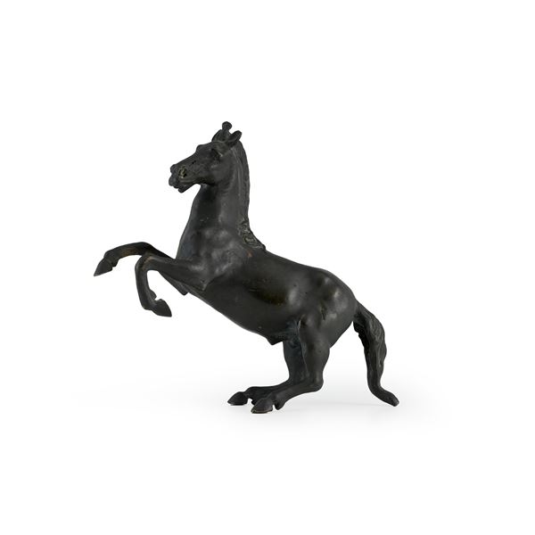 Cavallo rampante. Fonditore del XX secolo