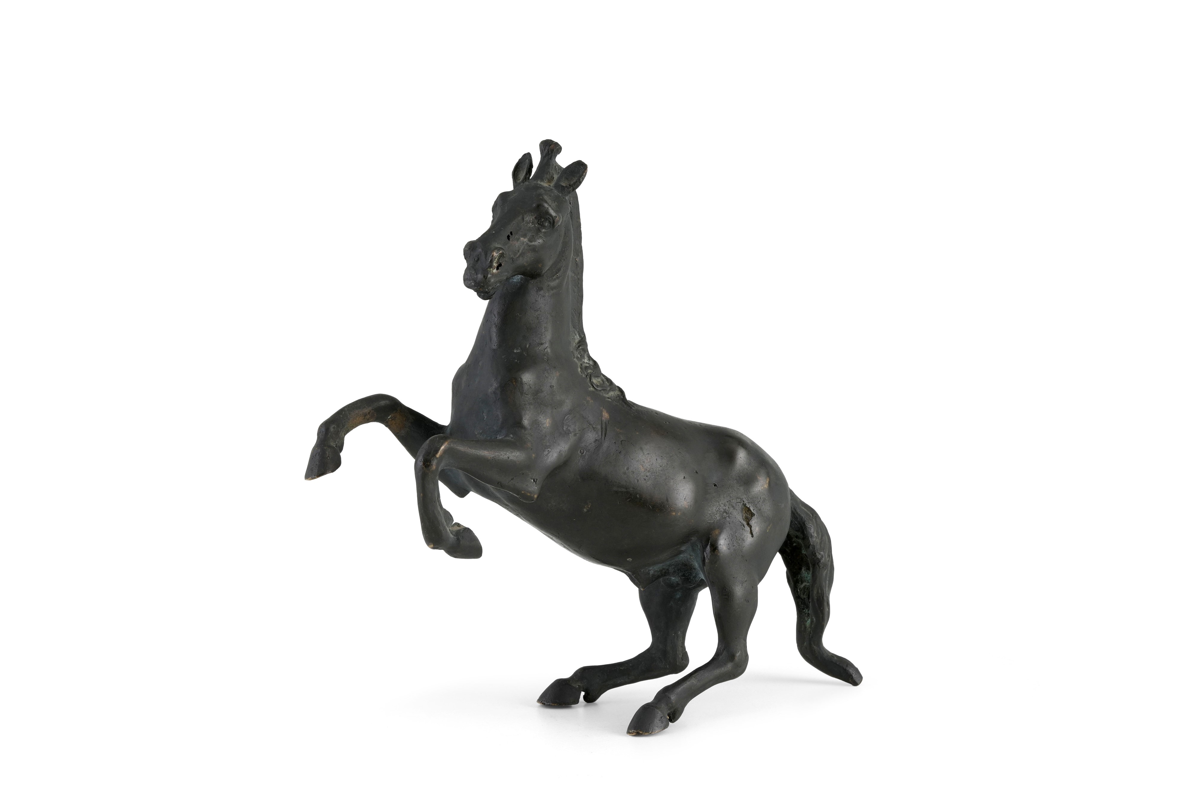 Cavallo rampante. Fonditore del XX secolo