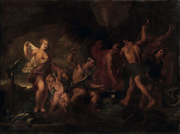 Cornelis Schut - Fucina di Vulcano