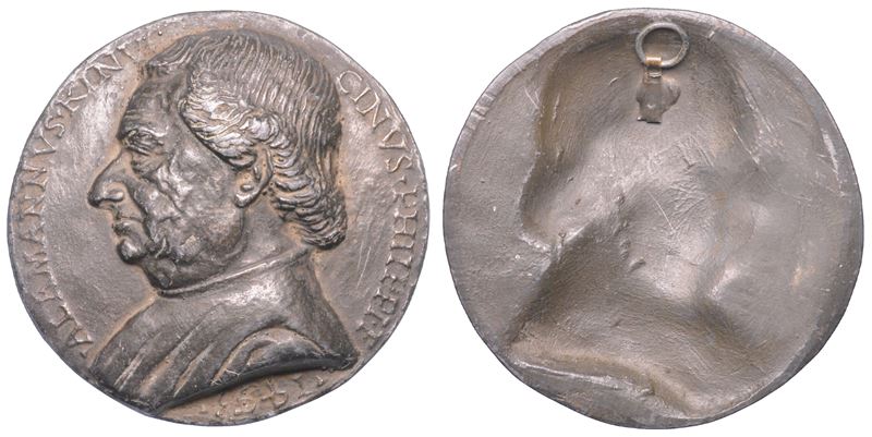 FIRENZE. NICCOLO’ FIORENTINO, 1430-1510. Medaglia in bronzo fuso uniface 1493.  - Auction Light Numismatics - Cambi Casa d'Aste