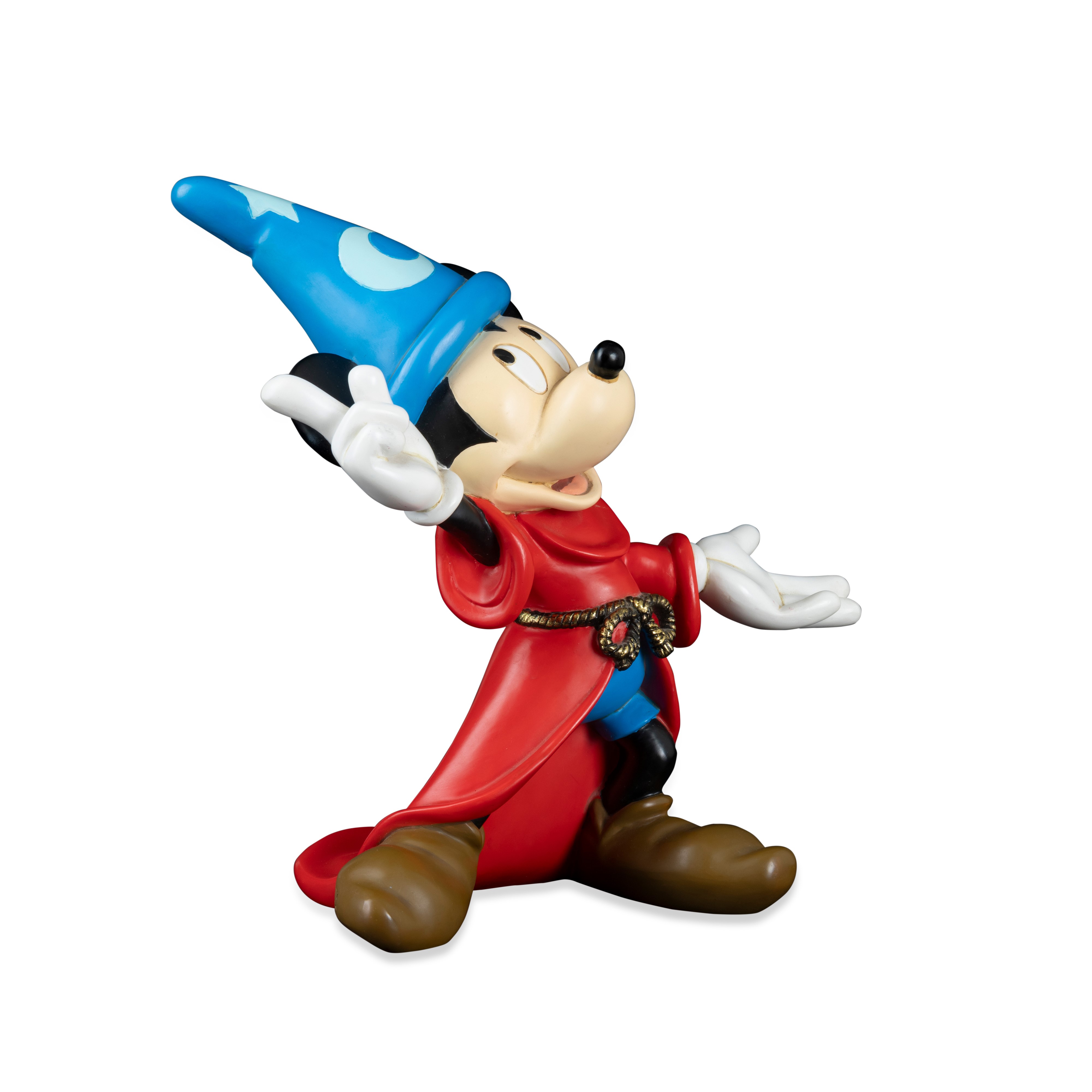Walt Disney - Topolino Fantasia, statua in resina policroma