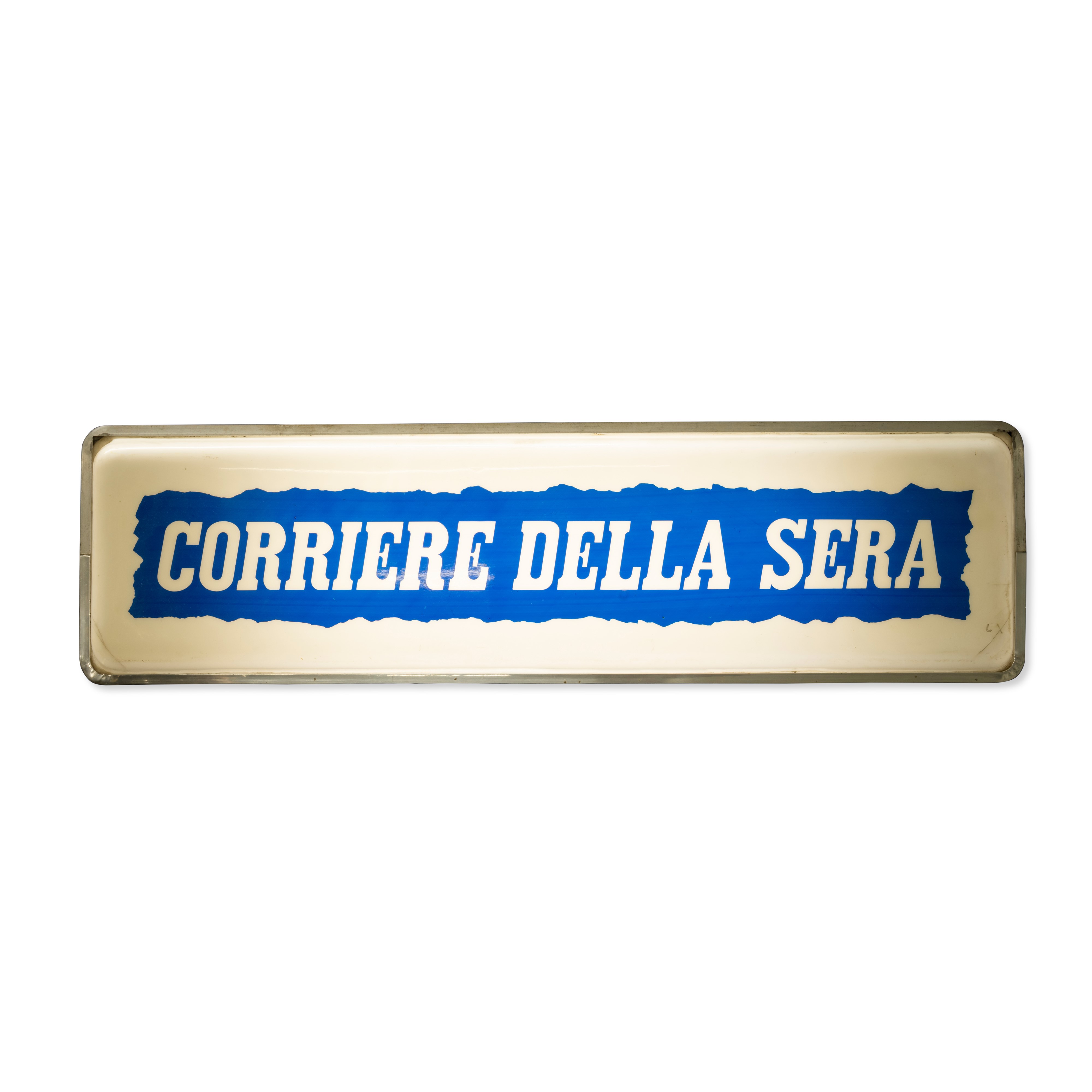 Insegna luminosa, Corriere della Sera (circa 1960)