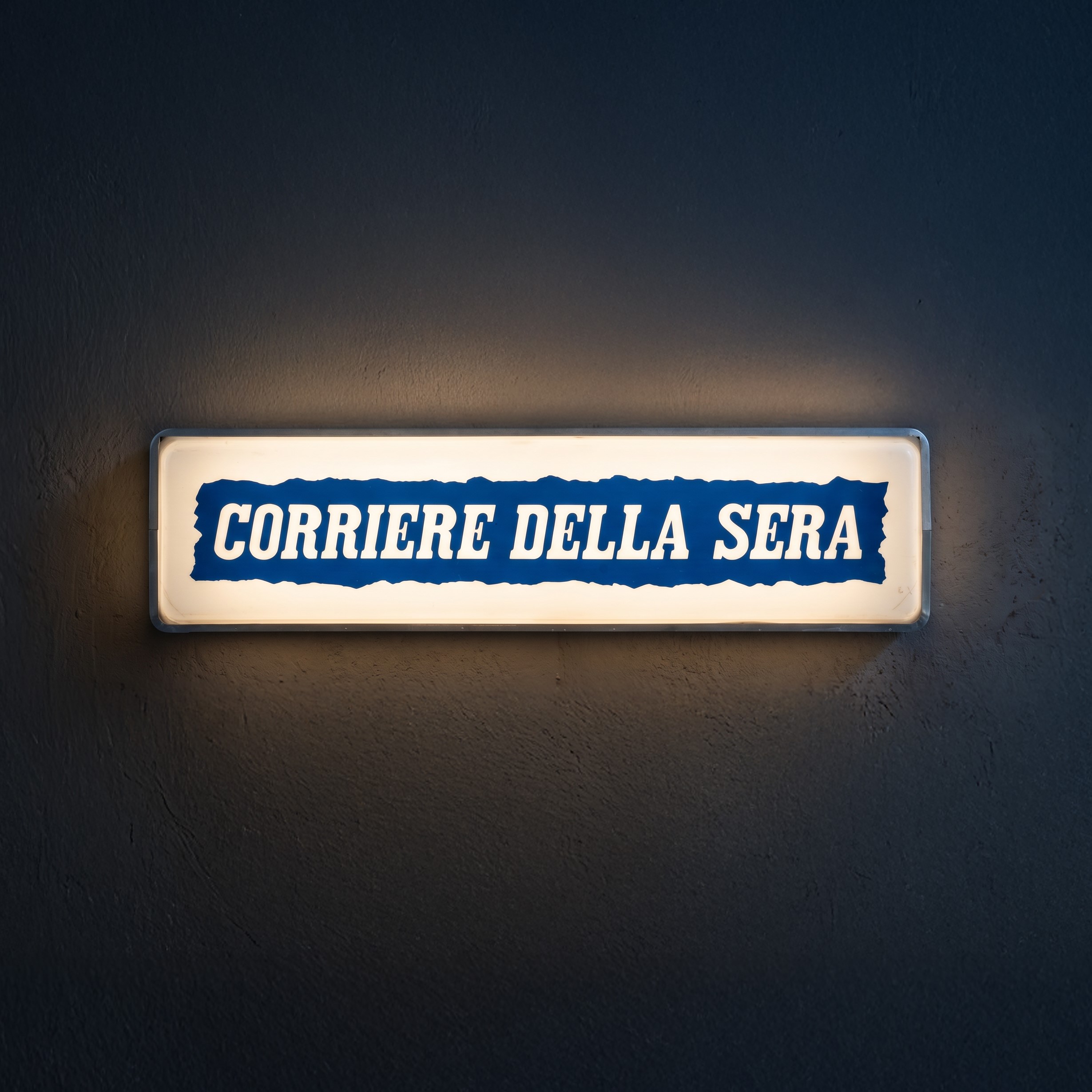 Insegna luminosa, Corriere della Sera (circa 1960)