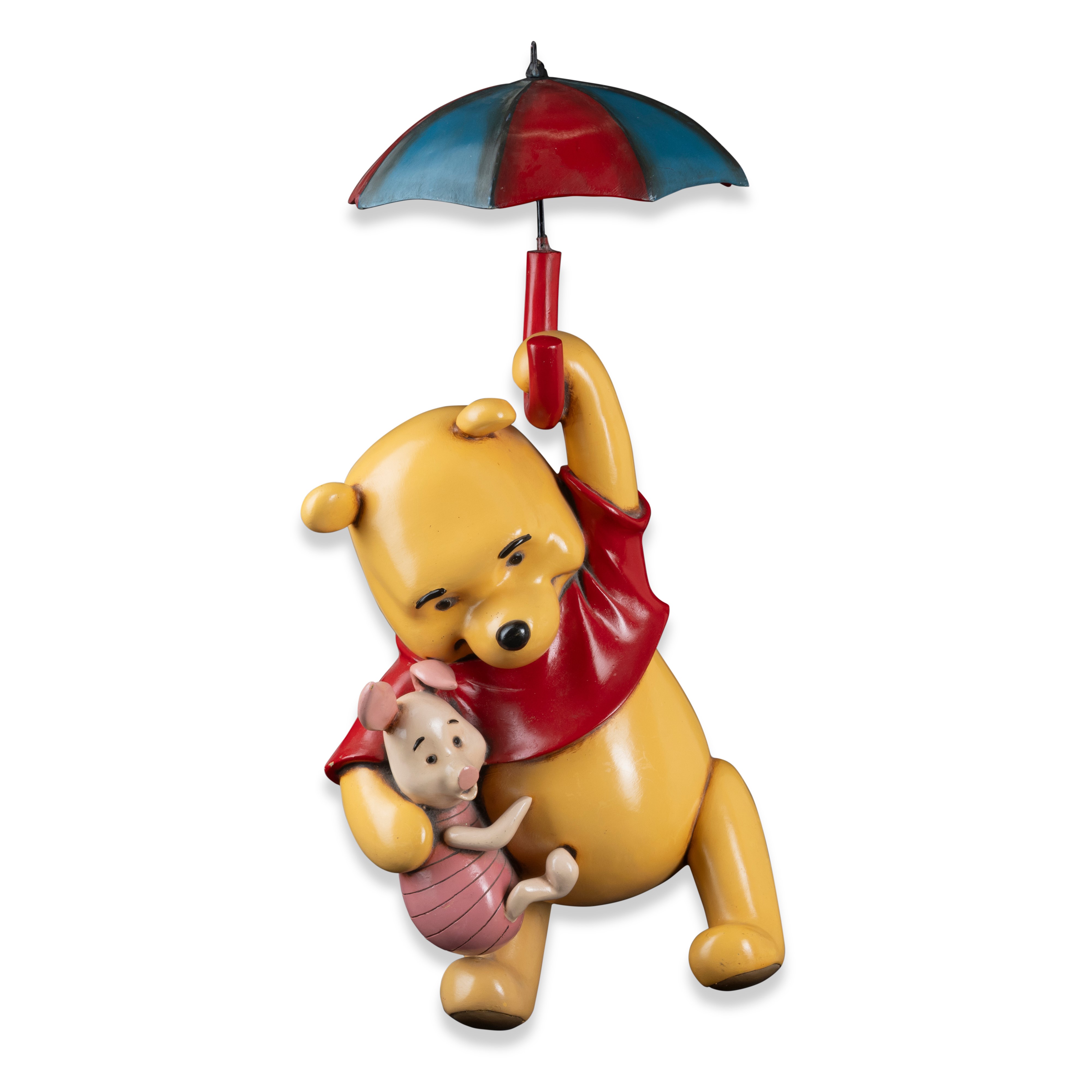Walt Disney - Winnie de Pooh, statua in resina policroma (circa 1980)