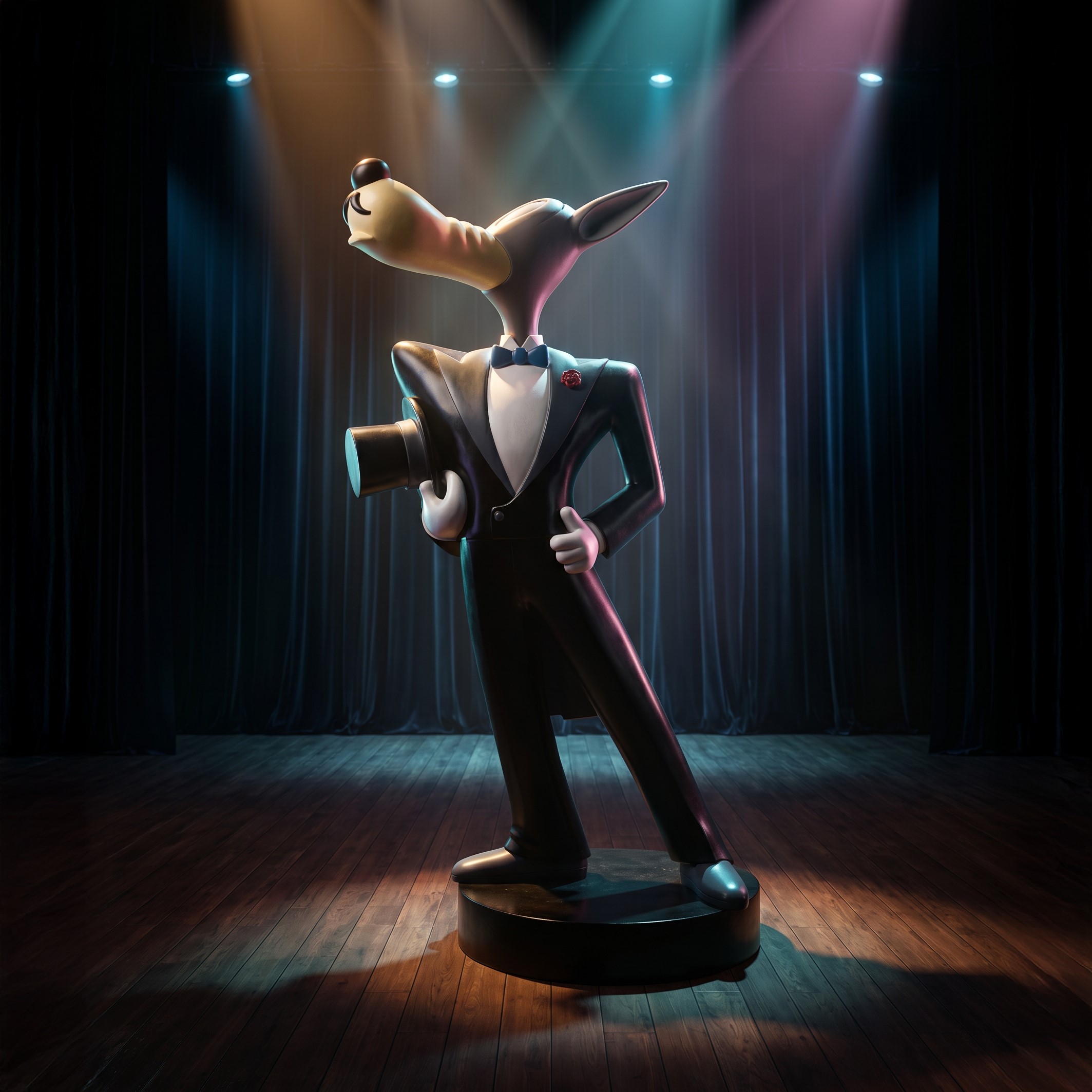 Warner Bros Studio - Statua in resina policroma (1990 ca.)