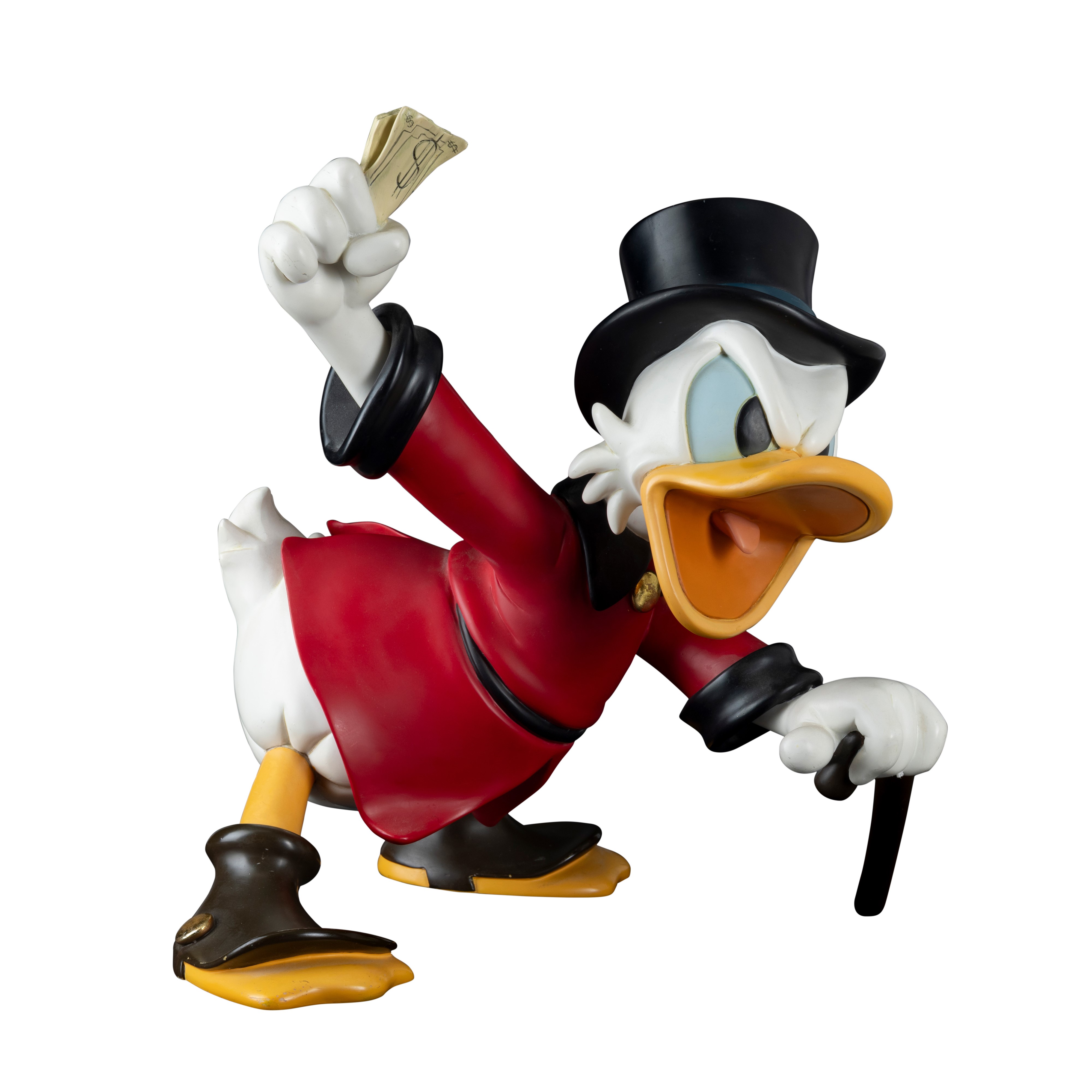 Walt Disney - Zio Paperone, statua in resina policroma