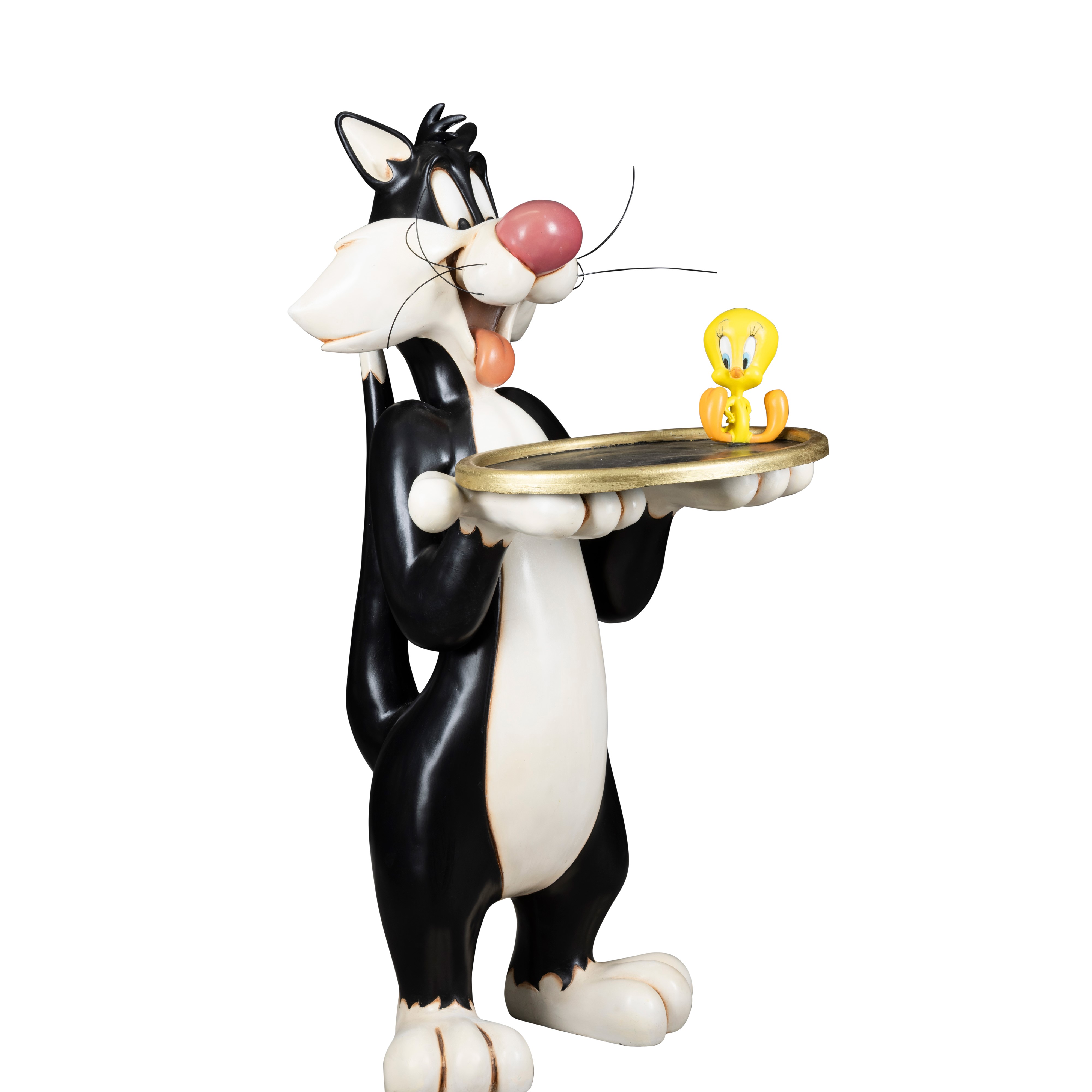 Warner Bros Studio - Gatto Silvestro e Titti con vassoio