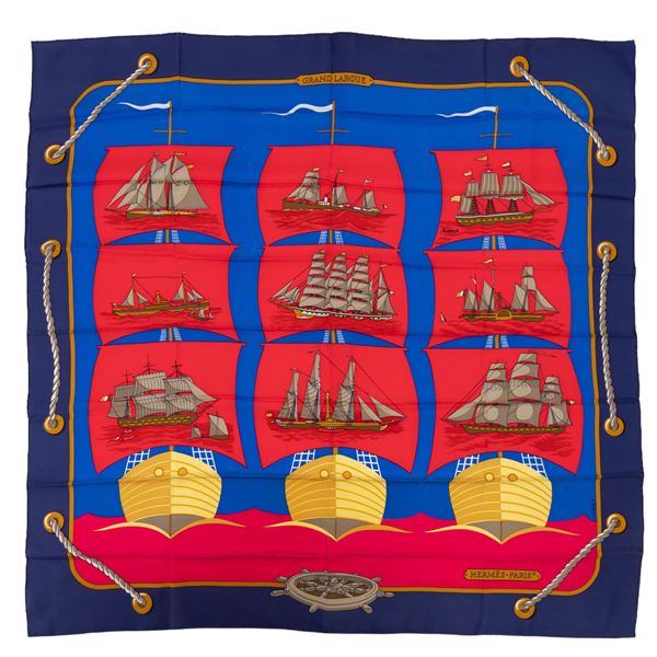 Hermès - Foulard 'Grand Largue'